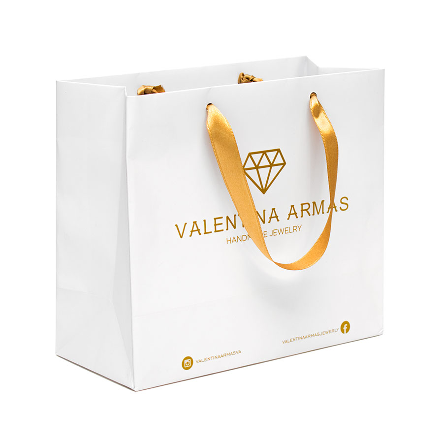 Bolsas de papel Linner con cinta - Valent Print